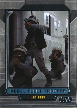Star Wars Galactic Files (Base Set) card 332 Rebel Fleet Trooper