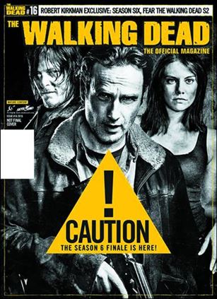 Walking Dead: The Official Magazine issue 16-B Newsstand Cover