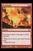 Magic the Gathering: 10th Edition (Base Set) card 222 Pyroclasm
