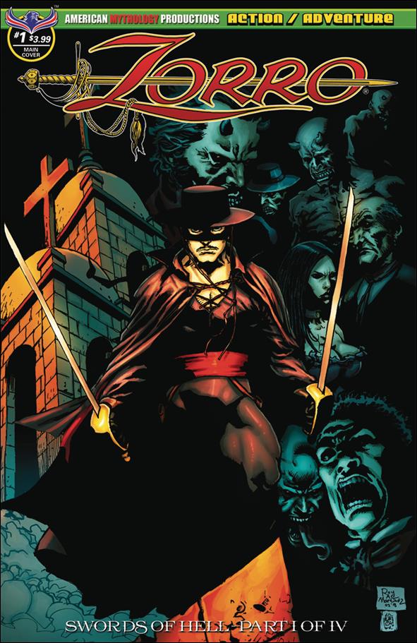 Zorro: Swords of Hell issue 1 Roy Allen Martinez Cover