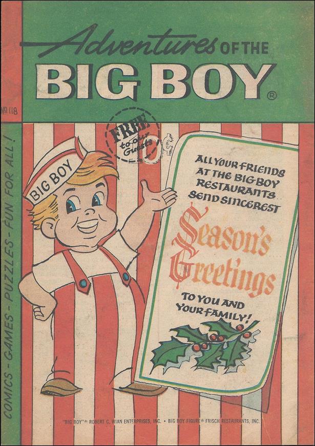 Adventures of the Big Boy issue 118 East Coast Cover
