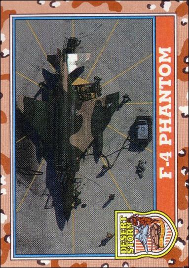 Desert Storm: Series 2 (Base Set) card 111 F-4 Phantom