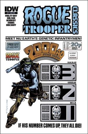 Rogue Trooper Classics issue 7-B Brett Ewins Subscription Cover