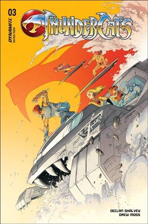 Thundercats (2024) issue 3-R Declan Shalvey 1:25 Foil Cover