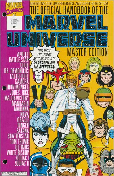 Official Handbook of the Marvel Universe: Master Edition issue 19