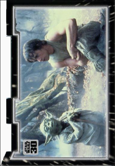 Star Wars 30th Anniversary (Tryptich Puzzle Subset) card Master 3 Master and Apprentice