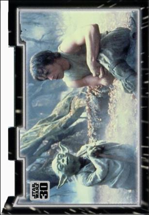 Star Wars 30th Anniversary (Tryptich Puzzle Subset) card Master 3 Master and Apprentice