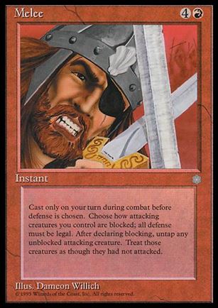 Magic the Gathering: Ice Age (Base Set) card 200 Melee