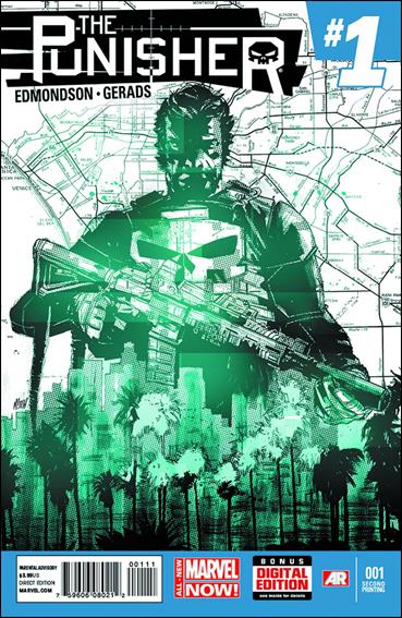 Punisher (2014) issue 1-F Mitch Gerads Cover (2nd Printing)