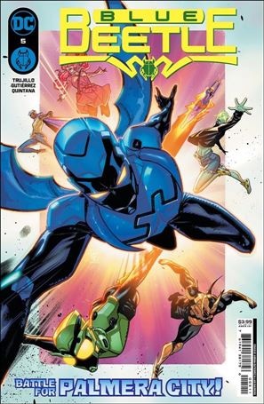 Blue Beetle (2023) issue 5 Adrián Gutiérrez Cover