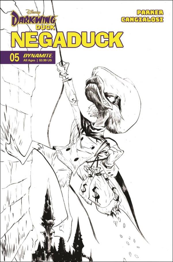 Negaduck issue 5-F Jae Lee 1:10 Line Art Cover