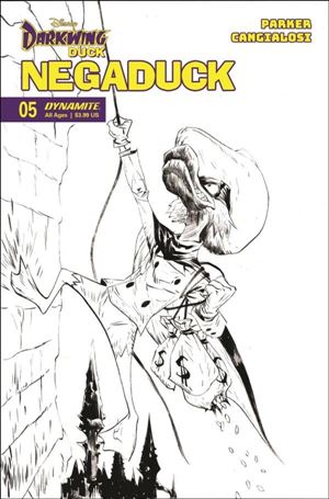 Negaduck issue 5-F Jae Lee 1:10 Line Art Cover