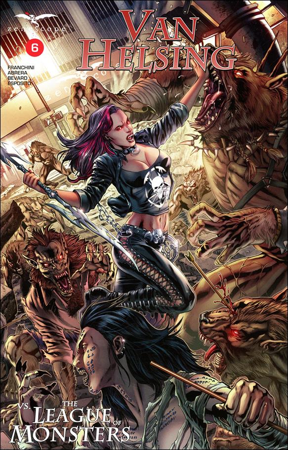 Van Helsing vs the League of Monsters issue 6-B Igor Vitorino Right Side Cover