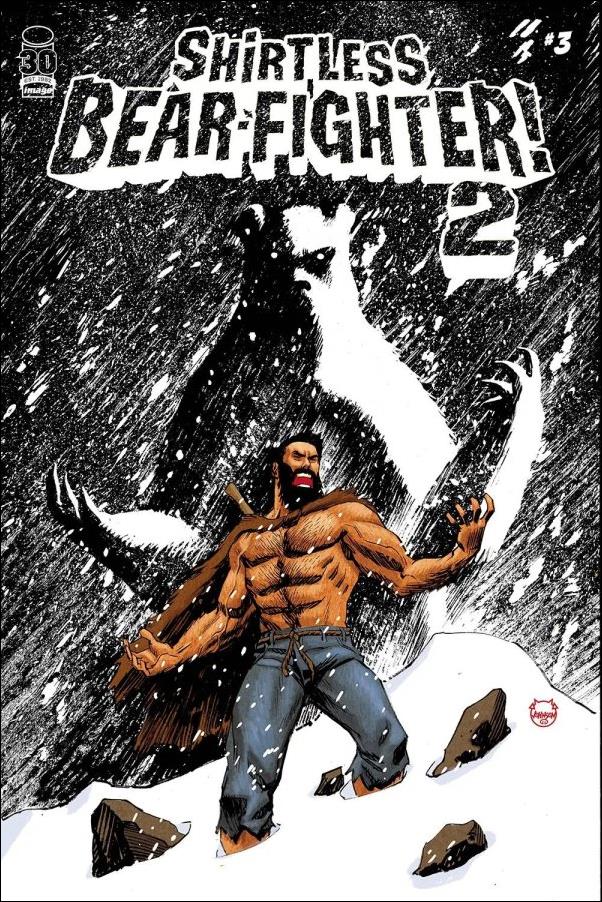 Shirtless Bear-Fighter 2 issue 3 Dave Johnson Cover