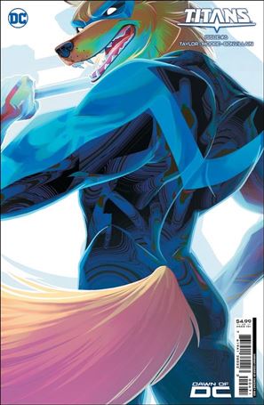 Titans (2023) issue 6-G Sweeney Boo Beast World Cover
