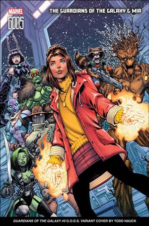 Guardians of the Galaxy (2023) issue 5-B Todd Nauck G.O.D.S. Cover