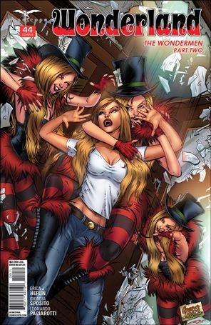 Grimm Fairy Tales Presents Wonderland issue 44 Gregbo Watson Cover
