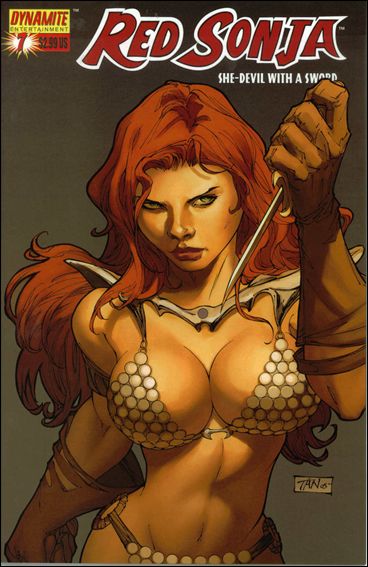 Red Sonja (2005) issue 7-B Billy Tan Cover