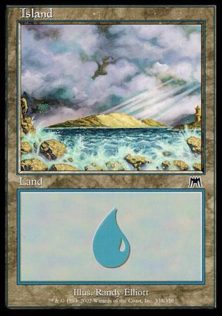 Magic the Gathering: Onslaught (Base Set) card 338 Island
