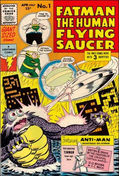 Fatman Human Flying Saucer issue 1