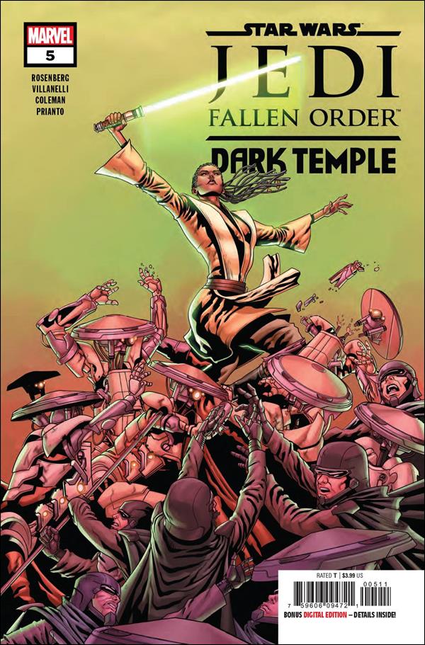 Star Wars: Jedi Fallen Order - Dark Temple issue 5 Will Sliney Cover