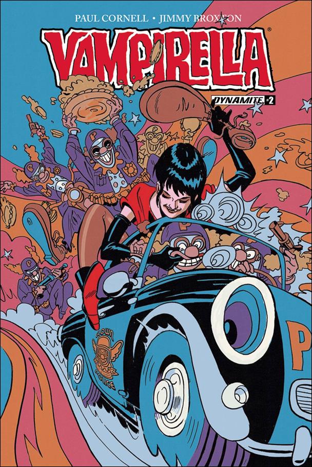 Vampirella (2017) issue 2-D Jimmy Broxton Subscription Cover
