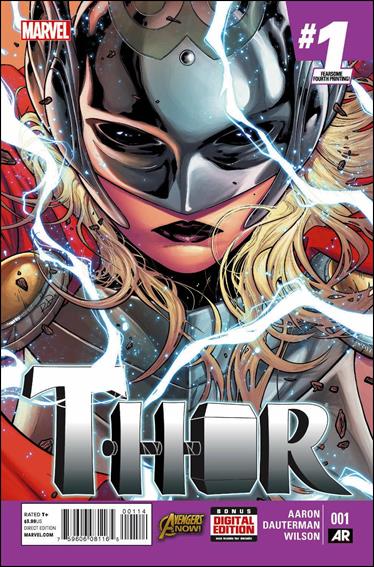 Thor (2014) issue 1-Q Russell Dauterman Purple Cover (4th Printing)