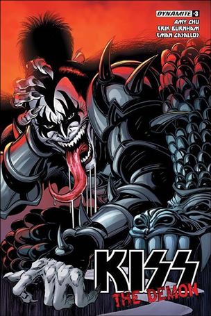 KISS: The Demon issue 3-B Tom Mandrake Homage Cover