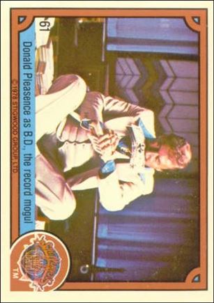 Sgt. Pepper's Lonely Hearts Club Band (Base Set) card 61 Donald Pleasence as B.D., the record mogul