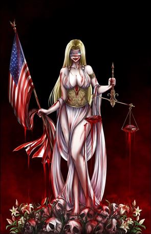 Dark Red issue 3-C Anna Zhuo Sanctuary of Heroes Virgin Cover 1/125