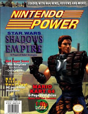 Nintendo Power issue 92-C Dash Rendar Cover