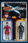 Street Fighter x G.I. Joe issue 1-B Adam Riches Action Figure Subscription Cover