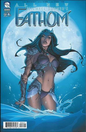 All New Michael Turner's Fathom issue 6-B Tina Valentino Cover