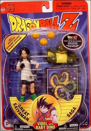 Dragon Ball Z  figure 41 Videl with Baby Dino