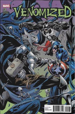 Venomized issue 3-B Mark Bagley Connecting Cover