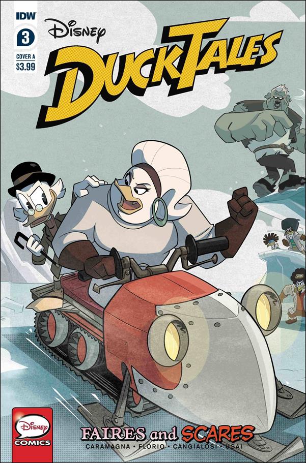 Ducktales: Faires and Scares issue 3 Marco Ghiglione Cover