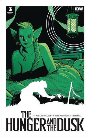Hunger and the Dusk issue 3-B Cliff Chiang Cover