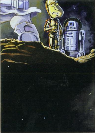 Family Guy Presents Episode IV A New Hope (A New Hope Foil Subset) card NH-9