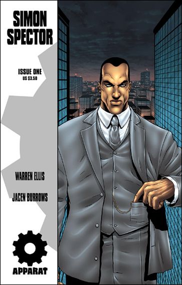 Warren Ellis' Simon Spector issue 1 Standard Cover