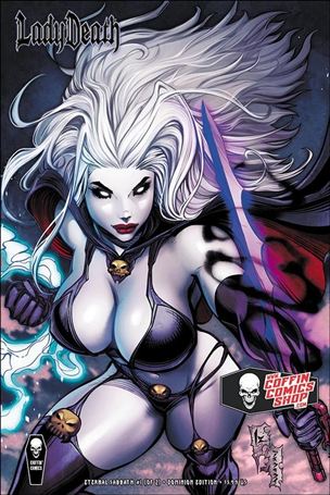 Lady Death: Eternal Sabbath (2025/03) issue 1-D Izik Bell Dominion Cover