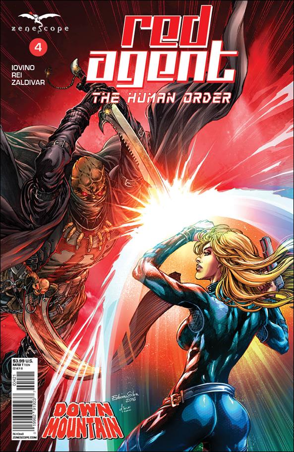 Red Agent: The Human Order issue 4-B Ediano Silva Cover