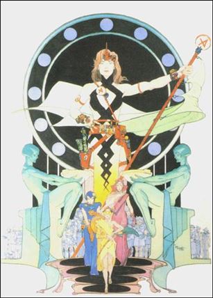 Michael Kaluta (Base Set) card 8 The Grand Adventure
