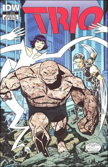 Trio issue 1-B John Byrne 1:10 Cover