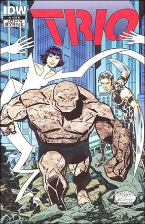 Trio issue 1-B John Byrne 1:10 Cover