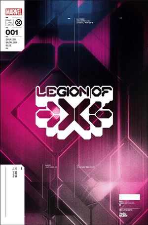 Legion of X issue 1-F Tom Muller 1:10 Design Cover