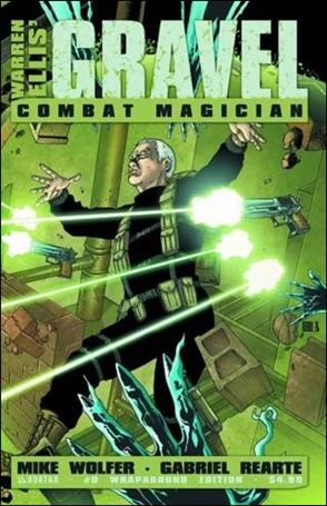 Gravel: Combat Magician issue 0-B Wraparound Cover