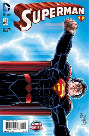 Superman (2011) issue 51-B John Romita Jr. Cover