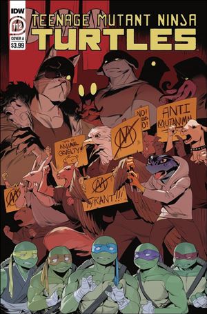 Teenage Mutant Ninja Turtles (2011) issue 112 Jodie Nishijima Cover