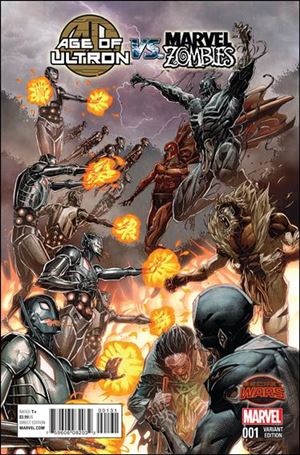 Age of Ultron vs Marvel Zombies issue 1-D Rock-He Kim 1:25 Cover