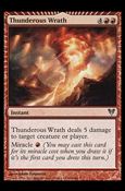Magic the Gathering: Avacyn Restored (Base Set) card 160 Thunderous Wrath